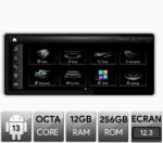 Edotec Navigatie Audi Q7 MMI 2G 2005-2008 Android 13, 12GB RAM, 256GB, 12.3 inch (AD-Q7-05+EDT-2G-12.3-12+256)