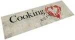 vidaXL Covor bucatarie lavabil, text Cooking/ardei, 45x150 cm, catifea GartenMobel Dekor (4005623) Pres