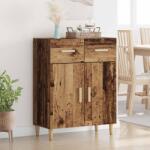 vidaXL Bufet cu sertar Lemn vechi 34 x 69.5 x 89 cm Lemn compozit GartenMobel Dekor (880670) Comoda