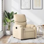 vidaXL Fotoliu rabatabil, material textil crem GartenMobel Dekor (3205683)