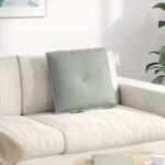 vidaXL Perna pentru spate Gri deschis 50 x 45 cm Tesatura din corduroy GartenMobel Dekor (42014632)