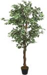vidaXL Arbore ficus artificial 756 de frunze 150 cm verde GartenMobel Dekor (359027)