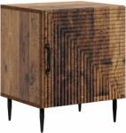 vidaXL Noptiera moderna din lemn prelucrat, finisaj lemn vechi, 43x34, 5x50 cm (894811)