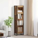 vidaXL Dulap pentru carti Lemn Vechi 80 x 30 x 155 cm Lemn compozit GartenMobel Dekor (886376) Biblioteca