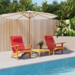 vidaXL Perne pentru scaun Adirondack, 2 buc, rosu, textil oxford GartenMobel Dekor (361836)