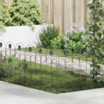 vidaXL Gard de Gradina Spalier Negru GartenMobel Dekor (42021368)