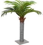vidaXL Palmier artificial 6 frunze 100 cm verde GartenMobel Dekor (4103575)