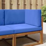vidaXL Perna pentru canapea de exterior 3 pcs Turcoaz Poliester GartenMobel Dekor (900879)