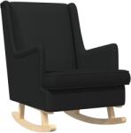 vidaXL Scaun balansoar Negru 62 x 80 x 85 cm tesatura GartenMobel Dekor (42029964) Balansoar