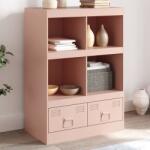 vidaXL Comoda Roz 67x39x95 cm otel GartenMobel Dekor (841800) Comoda