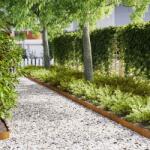 vidaXL Margine pentru gazon 30 pcs Maro 100 x 0.05 x 20 cm GartenMobel Dekor (865944)