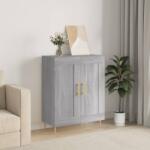 vidaXL Servanta, gri sonoma, 69, 5x34x90 cm, lemn compozit GartenMobel Dekor (830186) Comoda