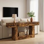 vidaXL Stejar Afumat 160 x 30 x 74 cm GartenMobel Dekor (899957)