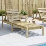 vidaXL Sezlong, 199, 5x62x55 cm, lemn masiv de pin tratat GartenMobel Dekor (832542)