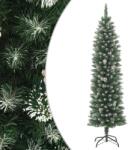 vidaXL Brad de Craciun artificial slim cu suport, 210 cm, PVC GartenMobel Dekor (345167)