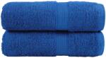 vidaXL Prosoape de baie premium SOLUND, 2 buc. , albastru, 30 x 30 cm, 600 g/m2 GartenMobel Dekor (137179) Prosop