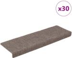 vidaXL Covorase autoadezive pentru scari, 30 buc. , 65x21x4 cm, bej, cu margini dreptunghiulare GartenMobel Dekor (3365700) Covor