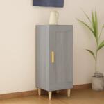 vidaXL Servanta, gri sonoma, 34, 5x34x90 cm, lemn compozit GartenMobel Dekor (817433) Comoda