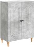 vidaXL Bufet Gri Beton 66 x 34, 5 x 90 cm Lemn prelucrat GartenMobel Dekor (894128) Comoda