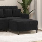 vidaXL Taburet, negru, 70x55x41 cm, catifea GartenMobel Dekor (349322)