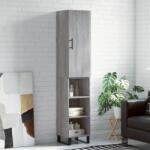 vidaXL Dulap înalt, gri sonoma, 34, 5x34x180 cm, lemn prelucrat GartenMobel Dekor (3199007) Comoda