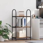 vidaXL Raft pentru carti Lemn vechi 60 x 30 x 109 cm Lemn compozit GartenMobel Dekor (879921) Biblioteca