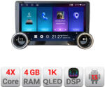 Edotec Navigatie Audi Q5 2008-2016 Non-MMI, 10.5 inch, Android 13, 4GB+64GB (KIT-Q5+EDT-E211-RK+KIT-10-9)