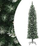 vidaXL Brad de Craciun artificial slim cu suport, 150 cm, PVC GartenMobel Dekor (345165)
