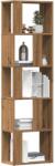 vidaXL Biblioteca, stejar artizanal, 45x24x159 cm, lemn prelucrat GartenMobel Dekor (855785) Biblioteca