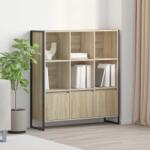 vidaXL Dulap pentru carti 2 pcs Sonoma 99, 5 x 30 x 108 cm GartenMobel Dekor (3403023) Biblioteca