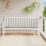 vidaXL Perna pentru banca de gradina, multicolor, 200x50x4 cm, textil GartenMobel Dekor (361203)