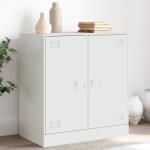 vidaXL Servanta, alb, 67x39x73 cm, otel GartenMobel Dekor (841678) Comoda
