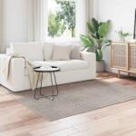 vidaXL Covor patrat Lugo crem si taupe 200x200 cm, antiderapant (42022708) Covor