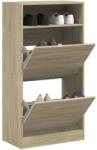 vidaXL Pantofar, stejar sonoma, 60x34x116 cm, lemn prelucrat GartenMobel Dekor (840017) Pantofar