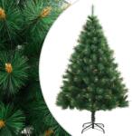 vidaXL Brad de Craciun artificial cu suport si balamale, 240 cm GartenMobel Dekor (356754)