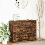 vidaXL Dulap, stejar fumuriu, 100x35x76 cm, lemn compozit GartenMobel Dekor (3328502) Comoda