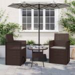 vidaXL Perne de Sezut 2 pcs Gri deschis 47 x 36 x 2 cm Poliester GartenMobel Dekor (899968)