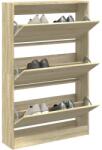 vidaXL Pantofar, stejar sonoma, 80x21x125, 5 cm, lemn compozit GartenMobel Dekor (839926) Pantofar