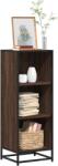 vidaXL Biblioteca, stejar maro, 40x35x107, 5 cm, lemn prelucrat GartenMobel Dekor (849113) Biblioteca