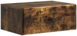 vidaXL Noptiera suspendata stejar fumuriu cu sertar, 49 x 34, 5 x 20 cm (899135)