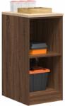 vidaXL Dulap de depozitare pentru garaj Stejar maro 40x51x85 cm GartenMobel Dekor (860541) Comoda