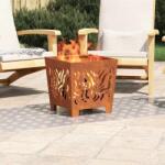 vidaXL Trepte Dreptunghiular 4 pcs Argintiu 80 x 40 cm Aluminiu GartenMobel Dekor (4104334) Covor