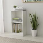 vidaXL Biblioteca, alb, 40x24x75 cm, lemn prelucrat GartenMobel Dekor (800819) Biblioteca