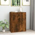 vidaXL Servanta, stejar fumuriu, 60x30x75 cm, lemn compozit GartenMobel Dekor (815378) Comoda