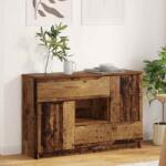 vidaXL Bufet cu sertar Lemn Vechi 100 x 30 x 65, 6 Lemn compozit GartenMobel Dekor (888795) Comoda