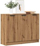 vidaXL Dulap, stejar artizanal, 90, 5x30x70 cm, lemn prelucrat GartenMobel Dekor (856843) Comoda