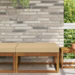vidaXL Perna pentru canapea de exterior Bej 80 x 80 x 8 cm Poliester GartenMobel Dekor (900815)