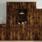 vidaXL Dulap înalt, stejar fumuriu, 70x42, 5x185 cm, lemn prelucrat GartenMobel Dekor (3281375) Comoda