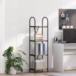 vidaXL Raft pentru carti Stejar sonoma 40 x 30 x 146 cm Lemn compozit GartenMobel Dekor (879930) Biblioteca