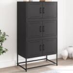 vidaXL Dulap, negru, 68, 5x38, 5x123, 5 cm, otel GartenMobel Dekor (846488) Comoda